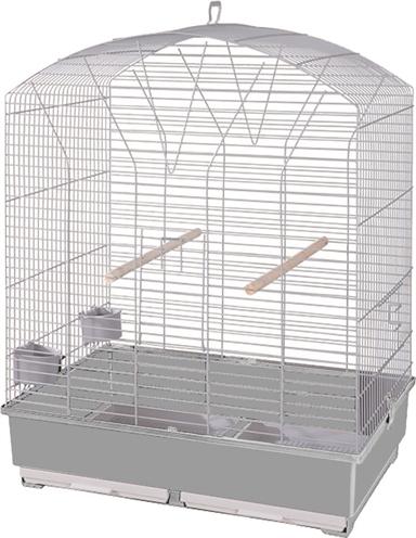 Actual product image Voltrega Vogelkooi 842 Wit / Grijs
