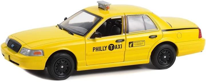Actual product image Greenlight Collectibles Greenlight 84173 Creed 1999 Crown Victoria Philly Taxi 1:24 Scale Diecast Model