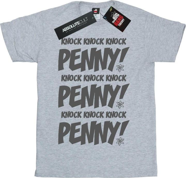 Dam Sheldon Knock Knock Penny TShirt Mädchen