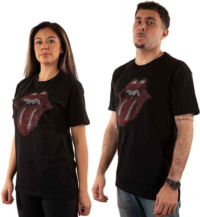 Actual product image The Rolling Stones Classic Tongue Embellished (M)
