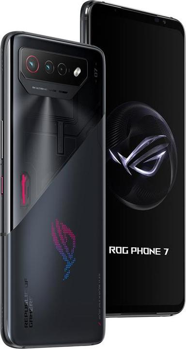 Image du produit ASUS ROG Phone 7 (256 Go, Phantom Black, 6.78", Double SIM, 50 Mpx, 5G)