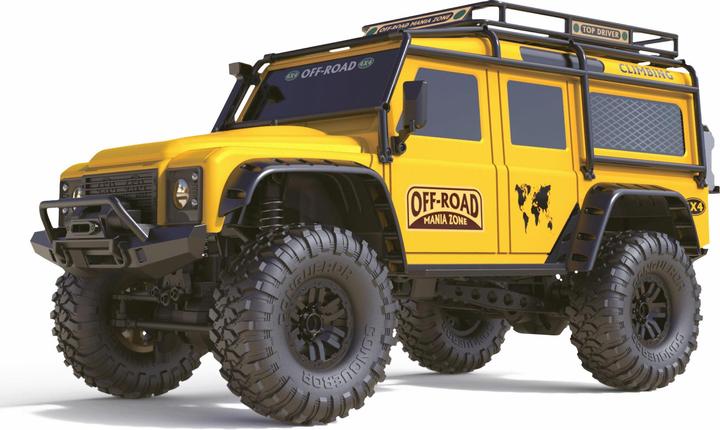 Immagine prodotto Amewi Scala Crawler Dirt Climbing SUV, Safari 1:10, RTR (RTR pronto all'uso)