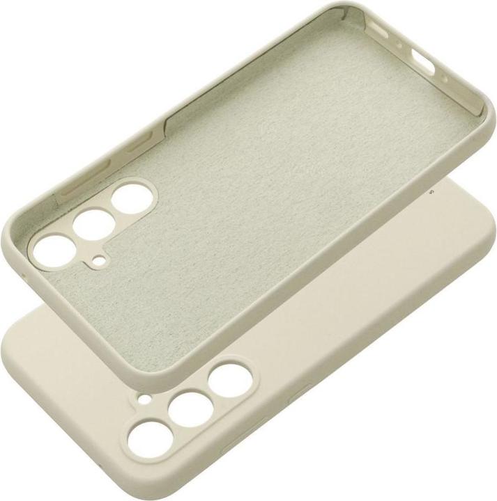 Actual product image Roar Back panel cover case CLOUD SKIN for SAMSUNG A35 5G Light Yellow (Samsung Galaxy A35)
