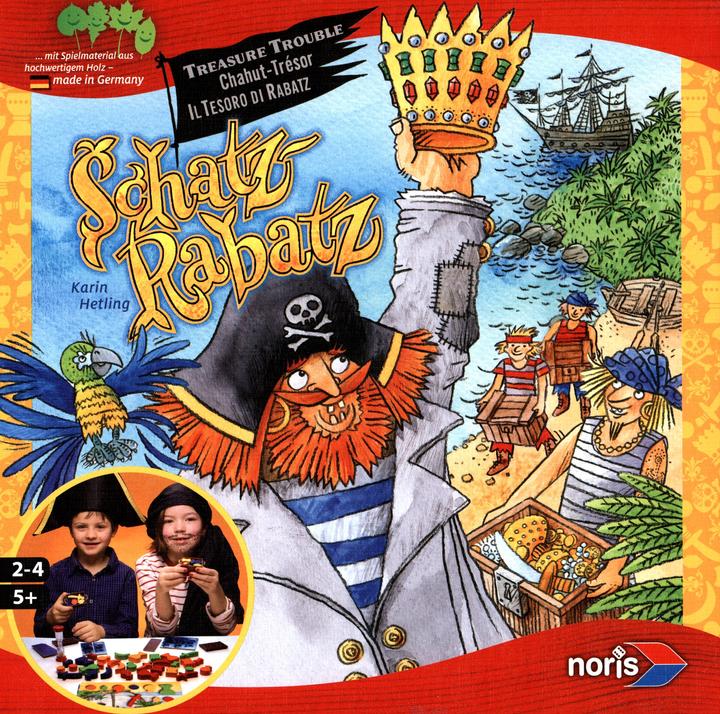 Actual product image Noris Treasure Rabatz (German, English, French, Italian)