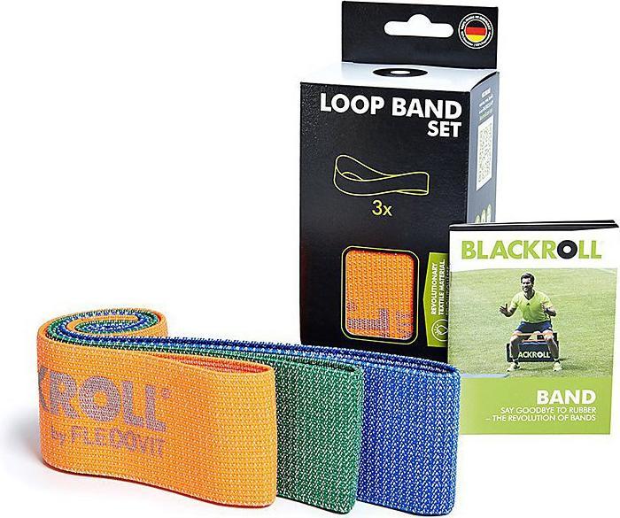 Produktbild Blackroll Loop Band Set (0.30 m, Leicht, Mittel, Stark)