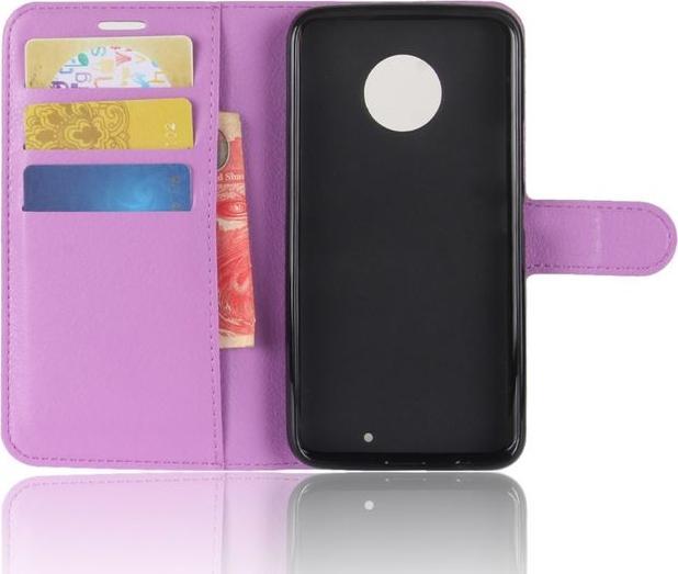 Immagine prodotto MU Classic Copertina classica in pelle con texture litchi (Motorola Moto X4)