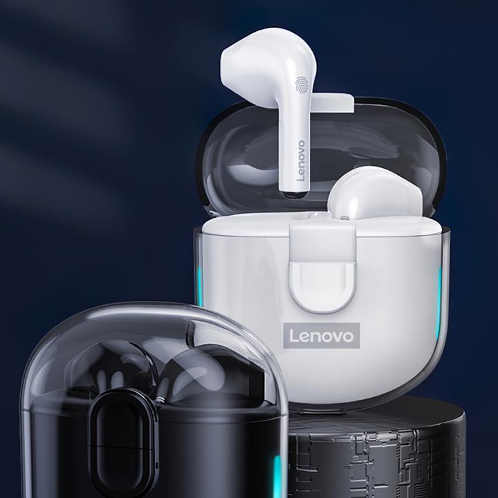 Actual product image Lenovo LP12 TWS earphones (white) (NC, 3.50 h, Wireless)