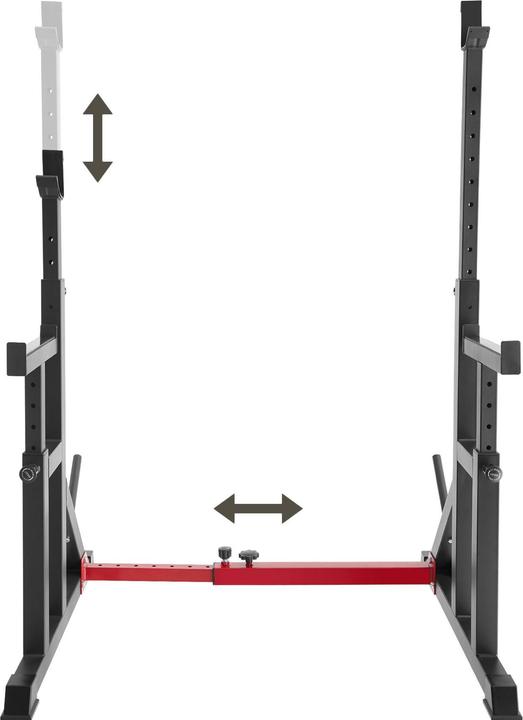 Actual product image tectake Squat rack Creed