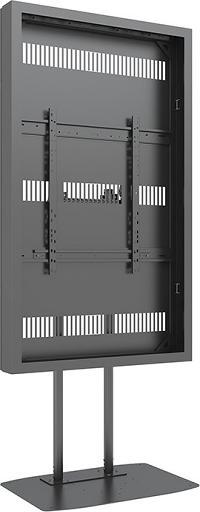 Produktbild Multibrackets Stele ohne Monitor, Portrait, schwarz, 75"/9284