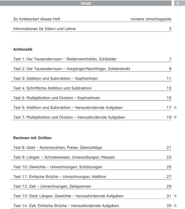 Produktbild Die Mathe-Helden: Mathe-Tests 3. Klasse (Deutsch, Heuchert, Detlev, 2020)
