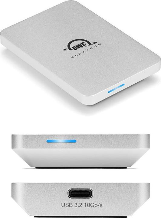 Image du produit OWC 480 Go Envoy Pro Electron ultra compact USB-C 10Gb/s résistant à la poussière et à l'eau robuste - (480 Go)