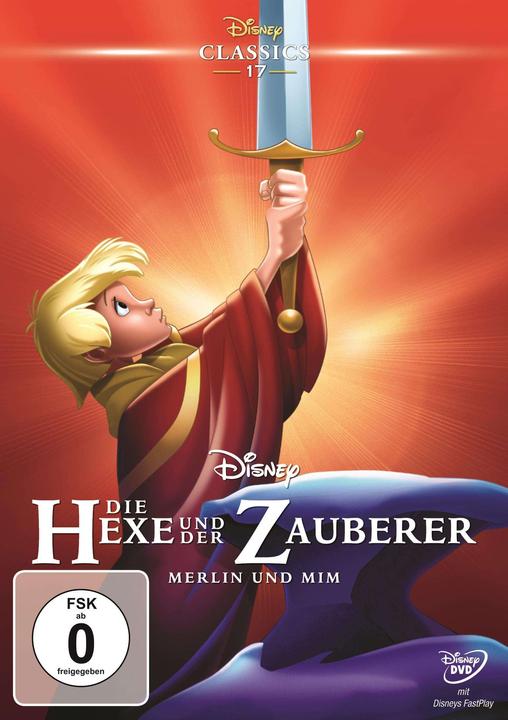 Immagine prodotto Disney Interactive Studios La strega e il mago - Merlino e Mim (DVD, 1963, Tedesco)