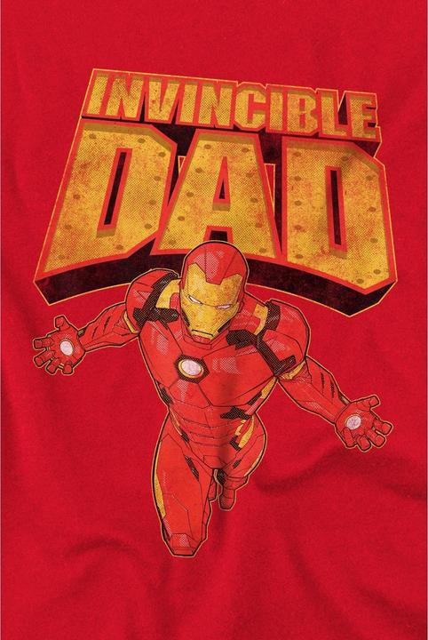 Produktbild Iron Man Invincible Dad TShirt Vatertag (XL)