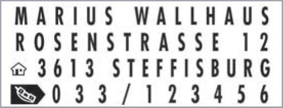 Produktbild Trodat TypomaticLine Printy 4.0, selbstfärbender Stempel zum Selbersetzen