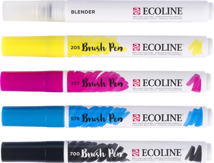 Immagine prodotto Talens ECOLINE Brush Pen (Multicolore, 5 x)