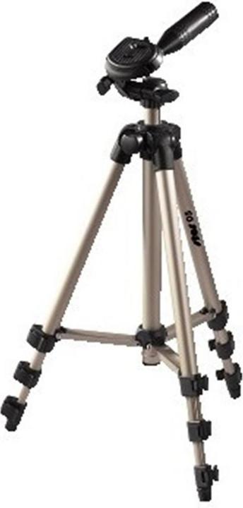 Actual product image Hama Star 5, aluminium, tripod, incl. 3-way head (Metal)