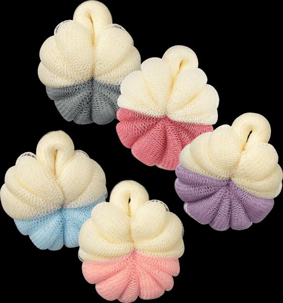 Actual product image dm ebelin Exfoliating massage sponge with loop
