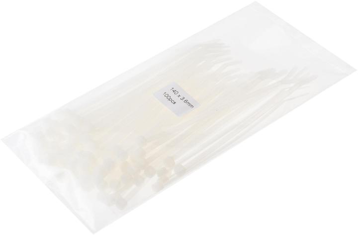 Immagine prodotto VR-Technics Fascetta 140 x 3,6mm, 100 pezzi (Fascette in plastica, 140 mm, 100 pz.)