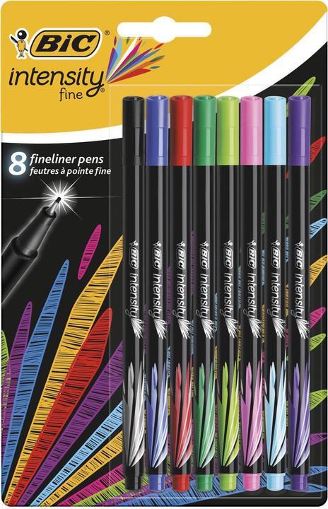 Produktbild Bic Intensity Fine Feinschreiber (Mehrfarbig, 8 x)