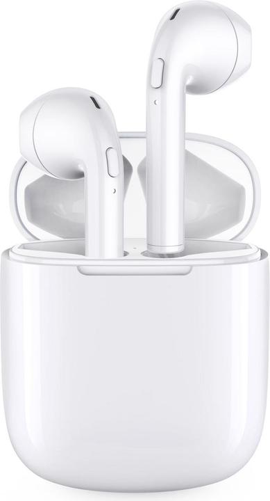 4smarts True Wireless In-Ear-Kopfhörer Eara SkyPods Lite Weiss (3 h, Kabellos)