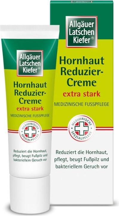 Allgäuer Latschenkiefer Hornhaut Reduziercreme extra stark, 30 ml Creme (Hornhautentferner, 30 ml)