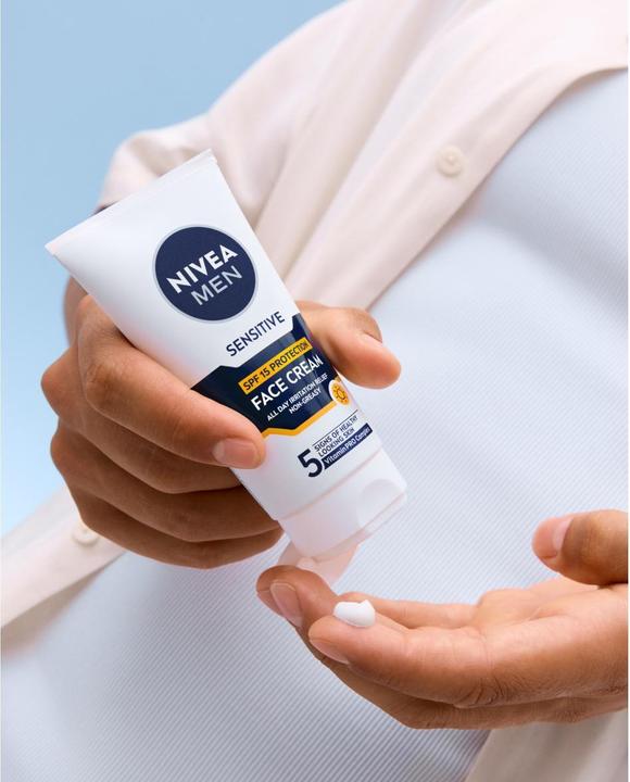 Actual product image NIVEA MEN Sensitive (75 ml, Day cream, SPF 15)
