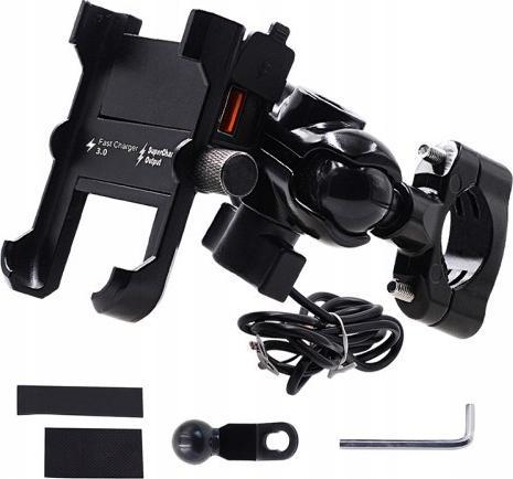 Actual product image FreedConn Motorbike Phone Holder Mc10 + Bm2r Head Tube Attachment