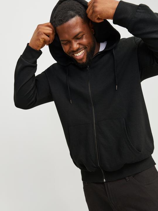 Produktbild Jack & Jones Durchgehender Reissverschluss Plus Size Hoodie (XL, 3XL)