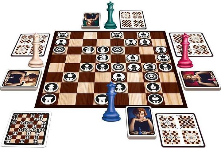 Produktbild Asmodée Queen's Gambit Das Brettspiel (Deutsch)