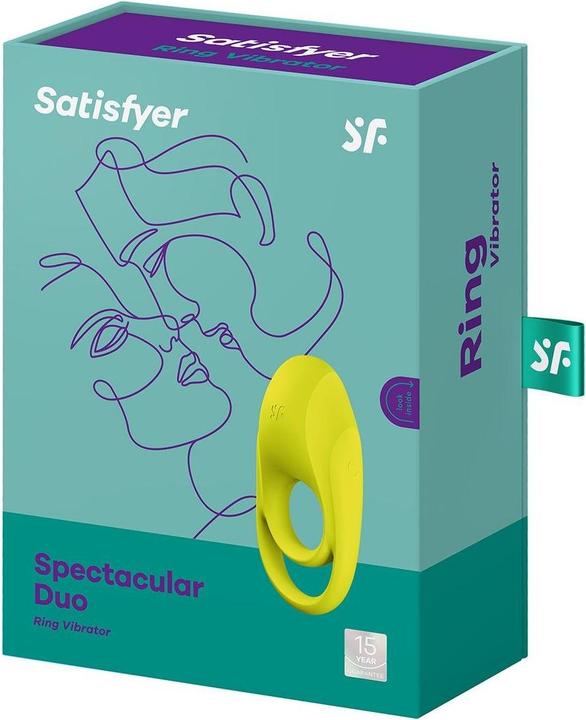 Actual product image Satisfyer Spectacular Duo Penis Ring (5.50 cm)