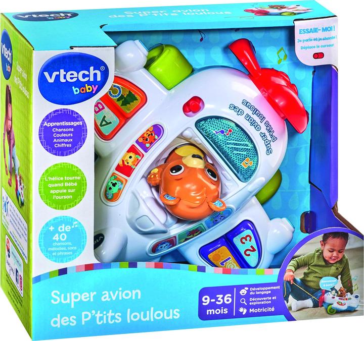 Produktbild VTech Super avion des P'tits loulous (Französisch)