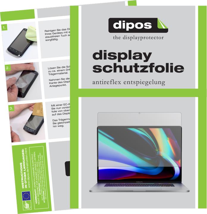 Produktbild Dipos Displayschutzfolie Antireflex (16", 16 : 10)