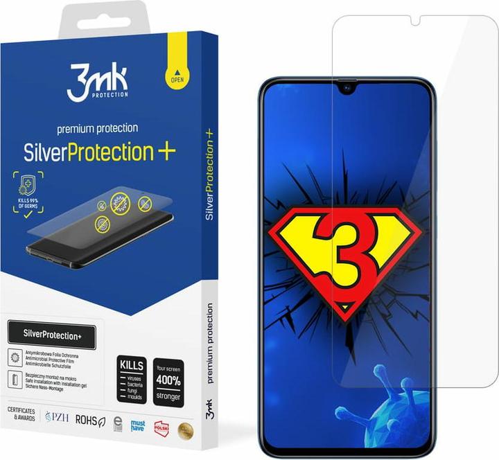 Actual product image 3MK Samsung Galaxy A70 - SilverProtection + (1 Piece, Samsung Galaxy A70)