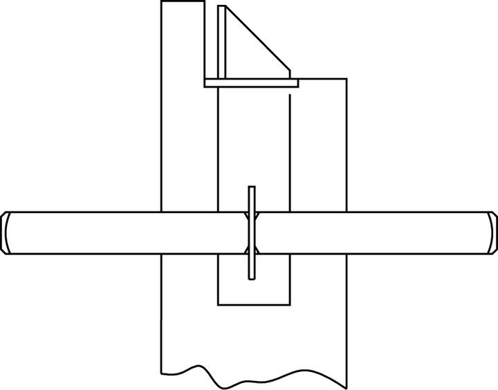 Produktbild Ogro Verbindungsstifte für Panikgarnituren 120 FS (Türknopf)