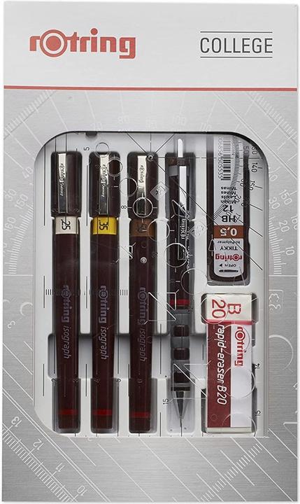 Immagine prodotto Rotring set di penne universitarie isografiche