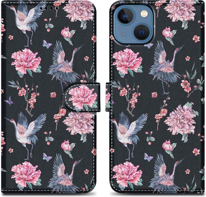 Kranich & Blumen No. 9