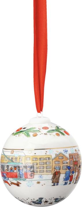 Actual product image Hutschenreuther Porcelain Christmas bauble