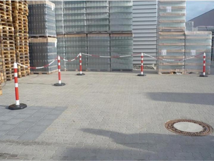 Actual product image BRW Barrier post