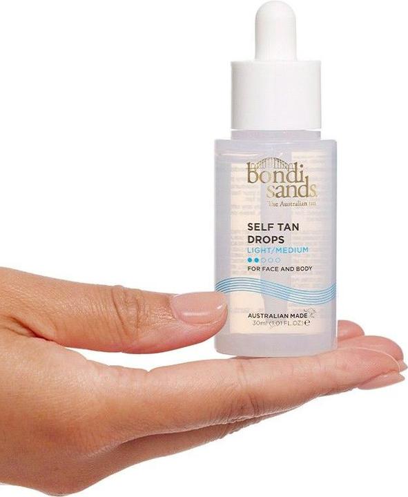 Produktbild Bondi Sands Face Drops - Face Drops Light/Medium (Selbstbräunungsschaum, 30 ml)