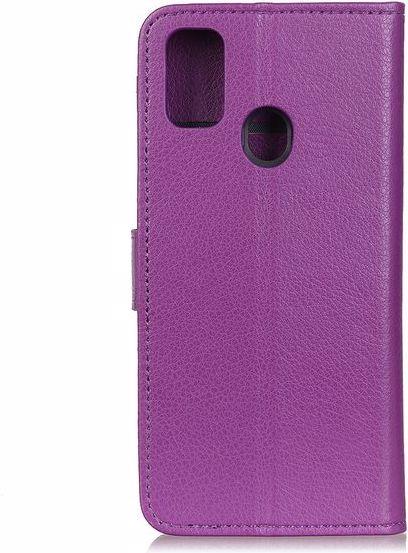 Actual product image MU Classic Litchi Leather Bookcover Series (OnePlus North N10 5G)