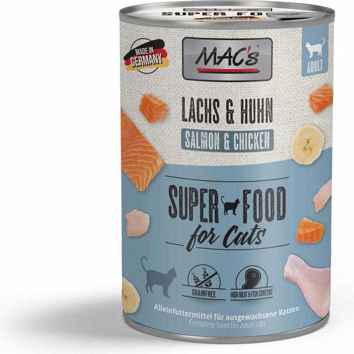 Produktbild MAC's Lachs & Hühnchen (Adult, 1 Stk., 400 g)