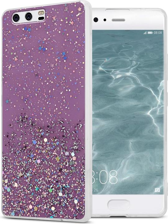 Actual product image Cadorabo TPU cover sparkling glitter (Haier P10)