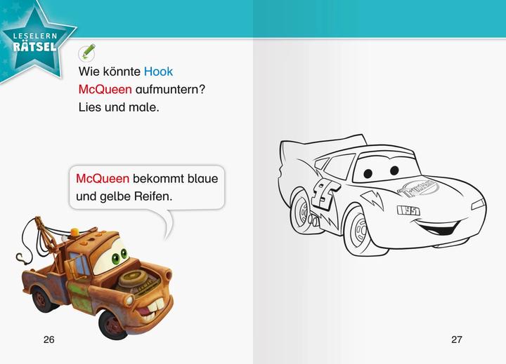 Produktbild Ravensburger Disney Cars: Beste Freunde – Lesen lernen mit den Leselernstars – Erstlesebuch – Kinder ab 6 Jahren (Deutsch, Sarah Dalitz, The Walt Disney Company, 2024)