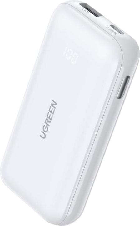 Produktbild Ugreen Power Bank 10000mAh 30W Power Delivery / Quick Charge 3.0 Λευκό (10000 mAh, 30 W, 30 Wh)