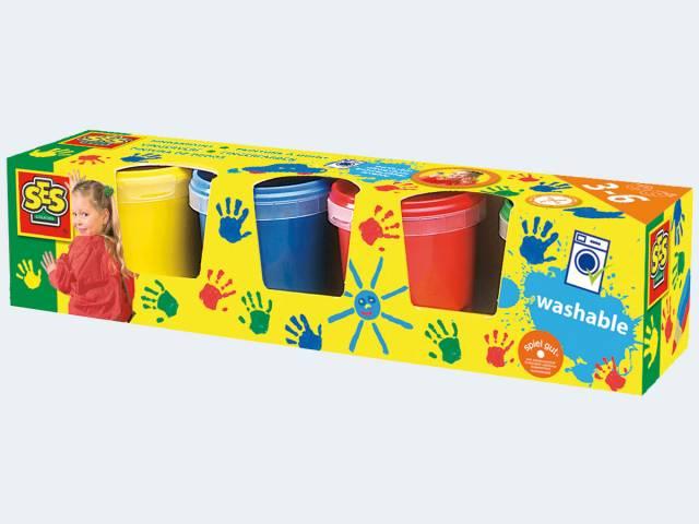 Produktbild Ses Finger malen (Grün, Gelb, Rot, 150 ml)