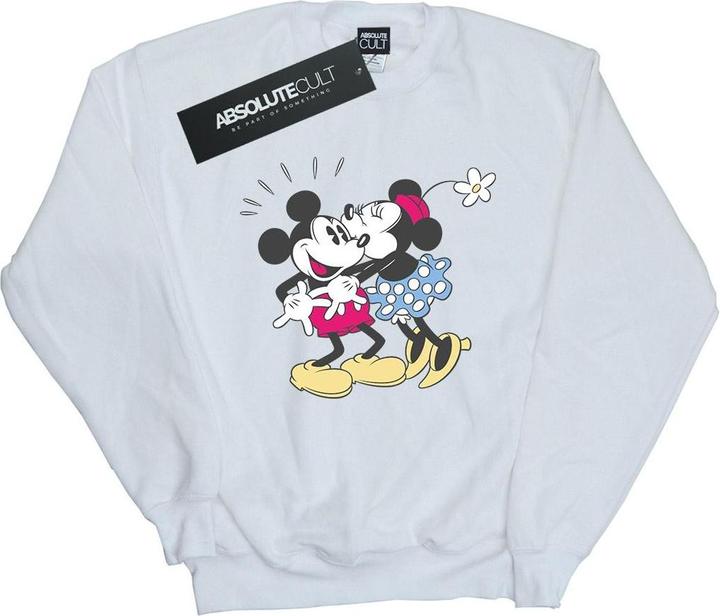 Disney Mickey And Minnie Mouse Kiss Sweatshirt Mädchen