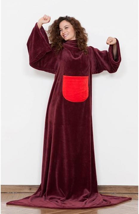 Actual product image Kanguru Sleeve blanket (140 x 210 cm)