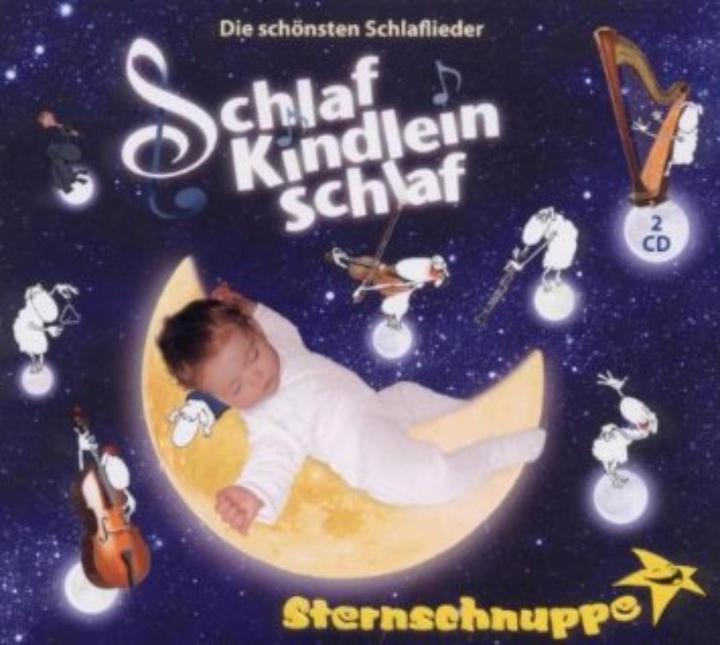 Actual product image Schlaf Kindlein schlaf - The most beautiful lullabies (Shooting star: Sarholz & Meier, German)