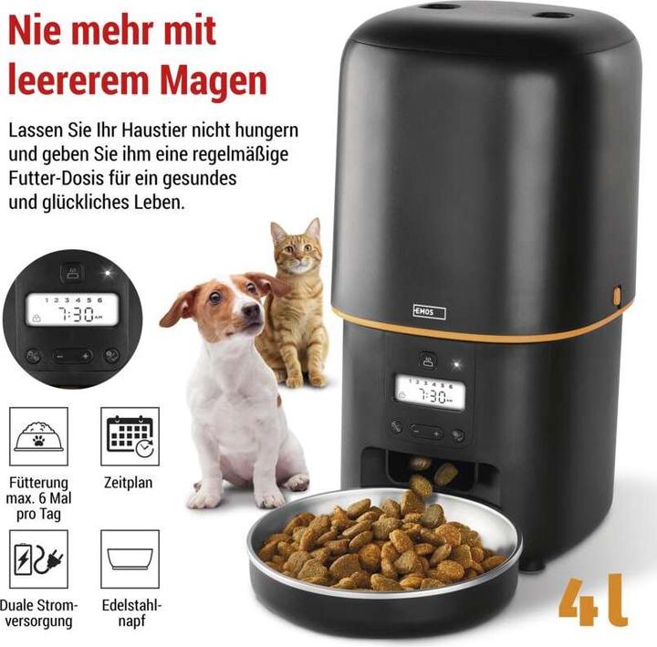 Actual product image Emos PET CARE FEEDER 4L PET-101 (4000 ml)
