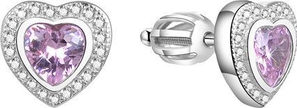 Image du produit Beneto Glittery Heart Earrings AGUP1500S